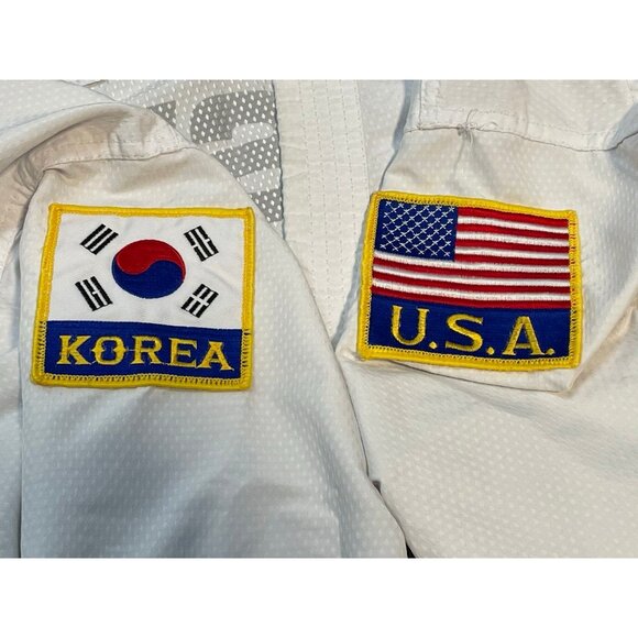 Best Sang Moo Sa Martial Arts US World Class Taekwondo uniform GI shirt adult 7 - Picture 6 of 11